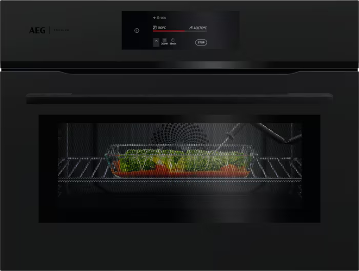 AEG 8000 multifunctionele oven met microgolfoven - 45cm - CM7600T