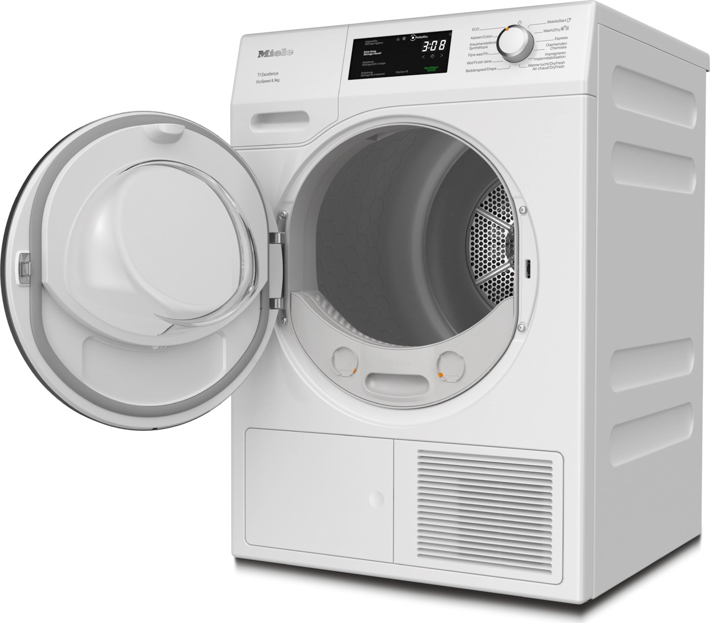 MIELE CHROME EDITION Droogkast 9 kg - TEH795WP