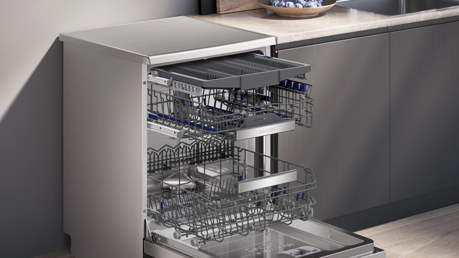 SIEMENS IQ700 vrijstaande vaatwasser - SN27TI02CE