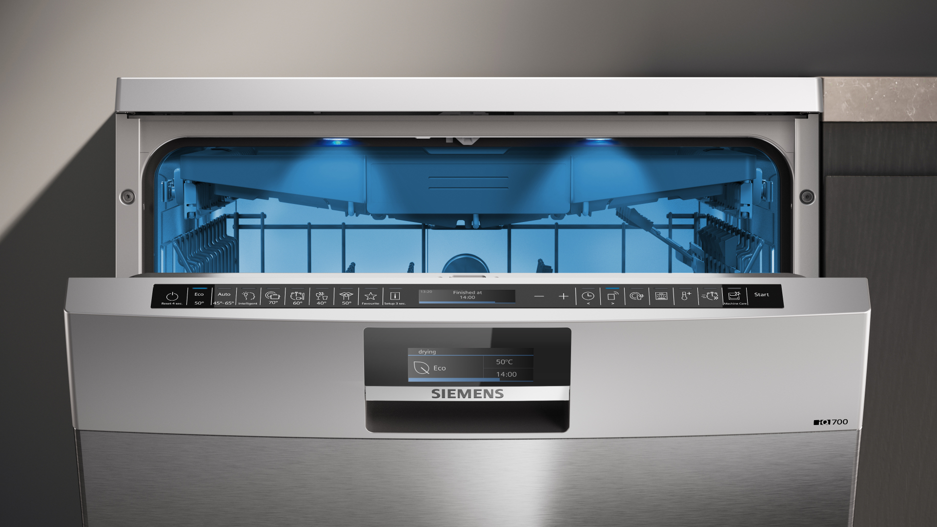 SIEMENS IQ700 vrijstaande vaatwasser - SN27TI02CE