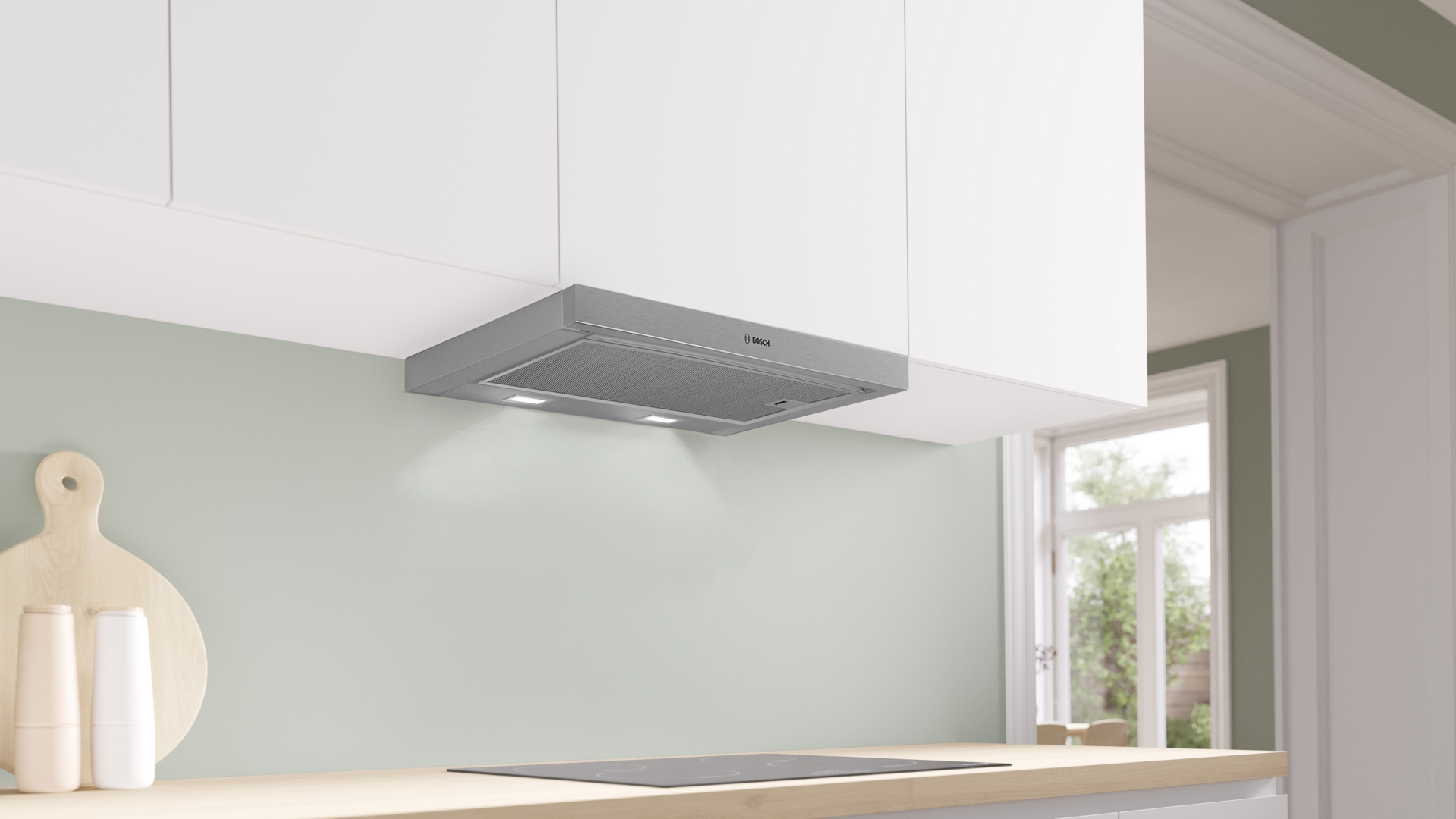 BOSCH SERIE 4 telescopische dampkap - 60cm - DFS067A51