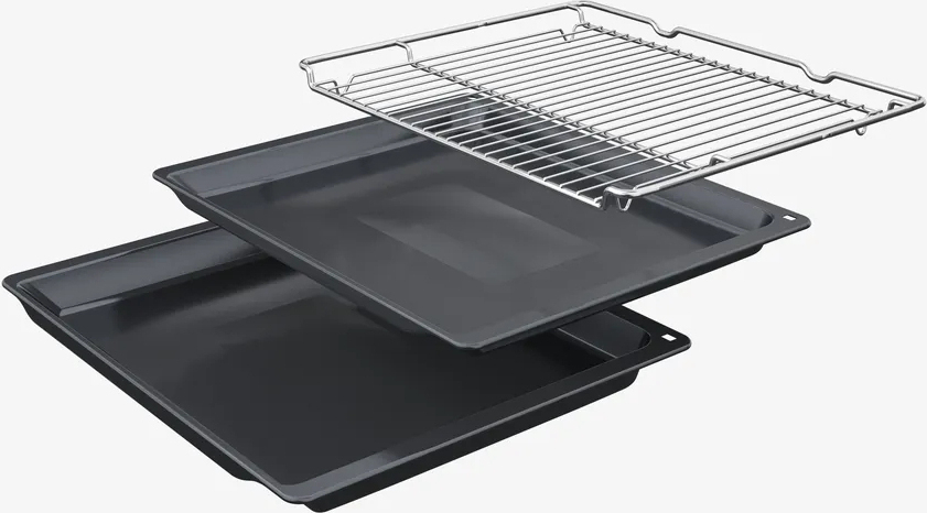 BOSCH SERIE 8 multifunctionele oven met microgolfoven - 60cm - HMG776KB1