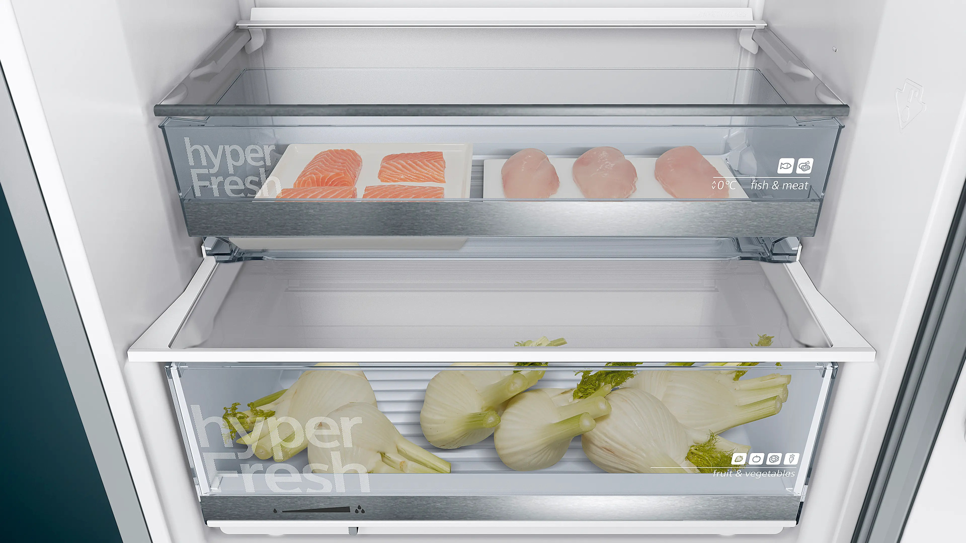 SIEMENS IQ500 Vrijstaande koel-vriescombinatie 419 l met 0°c-zone - KG49EAICA
