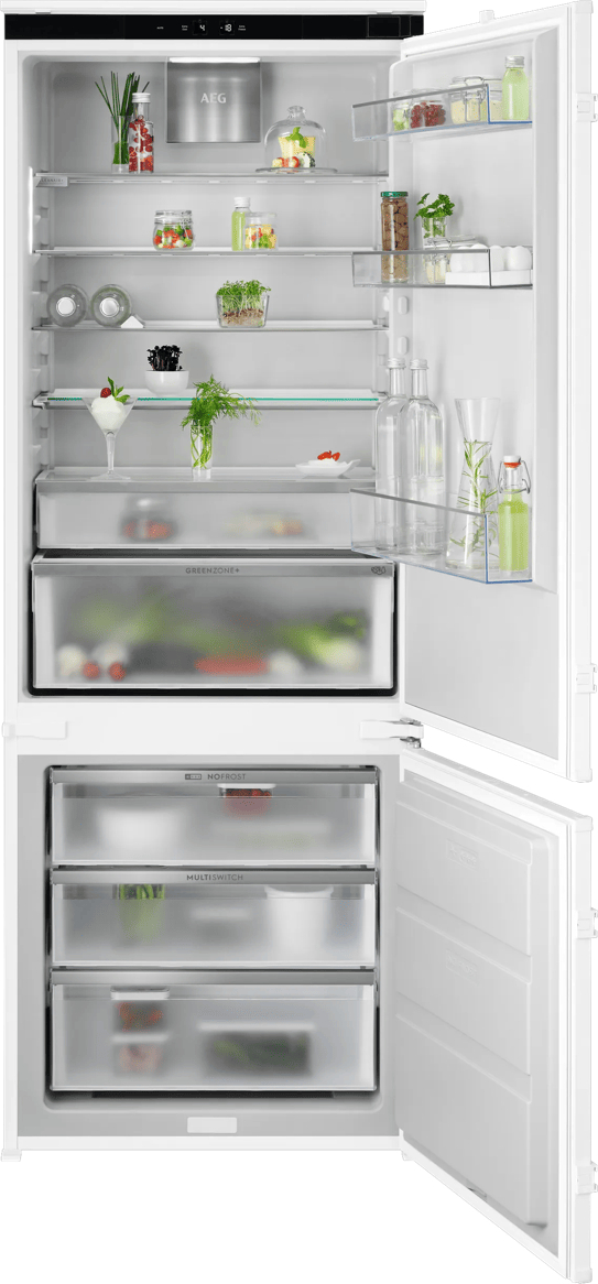 AEG 8000 Inbouw koel-vriescombinatie 376 l - EK8C75S